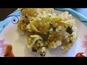 Sabudana Ke Pakora (Navratri Special) | Sindhi Authentic Fast Recipe