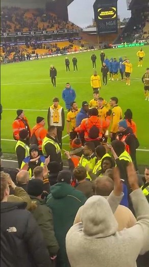 Wolves fans fuming with the players after another defeat #football