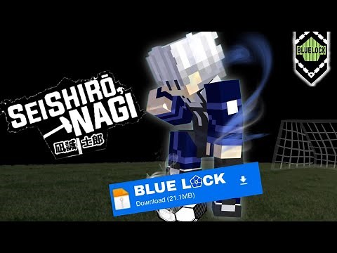 BLUE LOCK Mod Minecraft PE Download | 2025 | #minecraft #addon