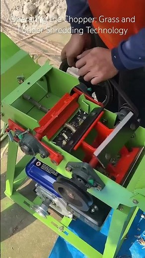 Grass Chopper Machine #ChopperMachine #ForageChopper #ChaffCutter