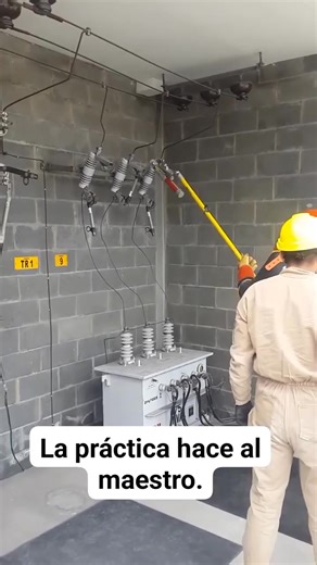 Opening and Closing Isolator Switch #fblifestyle #Lineman #electrical #electronics | Line Man