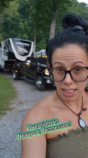 Overnight in Newport Tennessee! #vlog #travel #rvlife #mylife