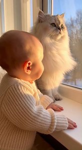 Sunny window view with kitty | Aradhya