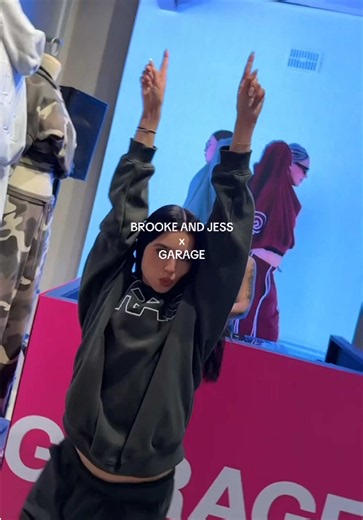 BROOKE AND JESS X GARAGE EDIT is yourssssss & we’re so excited about it !!!! feels so surreal seeing it in stores:’) shop now !!! 🥹🤭 AD