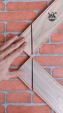 HOW TO!!! measurement 45 degree cutting technique ✅ #woodworking #diy #carpenter #tips