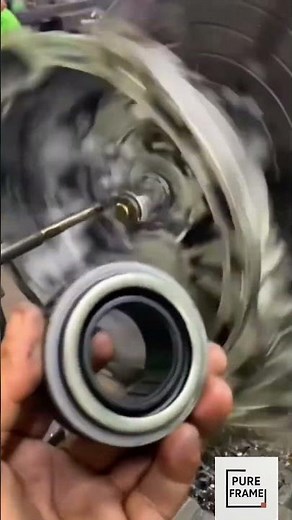 Lathe Repair: Restoring a Clutch Release Bearing Housing"🔧🔧🔧