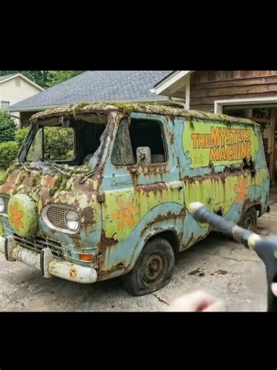 Restoring a Burnt Mystery Machine: Full ASMR Process