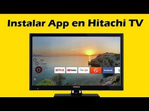 Cómo instalar app en Smart TV Hitachi Guía paso a paso para descargar Disney+, HBO, Pluto TV y más �