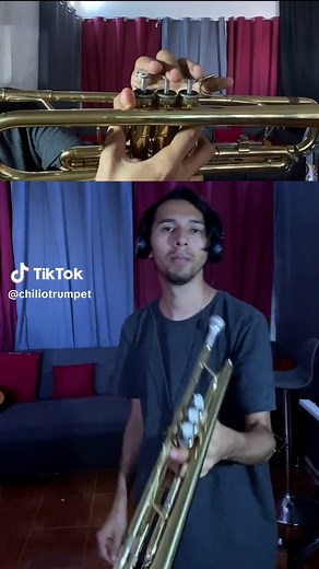 Respuesta a @Baterjhou25 #trompeta #cancion #musica #trumpet #trumpetplayer #🎺 #ladyfingers #notas #tutorial