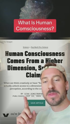 Ever wondered where consciousness really comes from? 🧠✨ Is it just a product of our brains, or does it connect us to something deeper? Join me as we explore the mysteries of the mind and the idea that our consciousness might reach beyond the physical realm! 🌌 #simulationtheory #consciousness #mindmysteries #philosophy