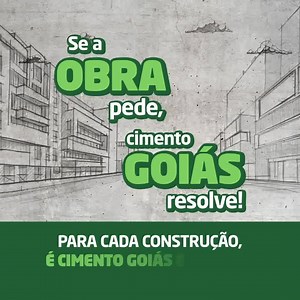 O Cimento Goiás é #1 na obra e nas paradas de sucesso! 😂 Ouça agora o novo hit do Goiás, que não vai sair da sua cabeça. | Amigo Construtor