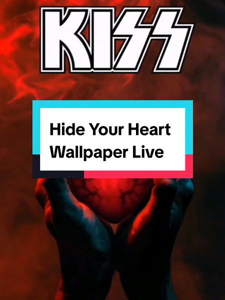 KISS - Hide Your Heart Live Wallpaper 1989