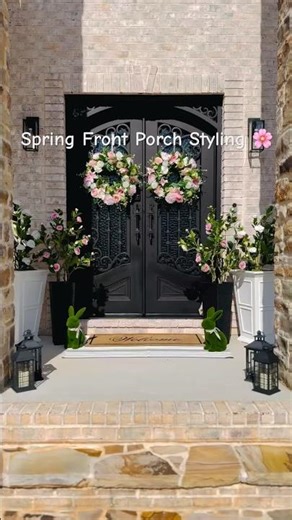 Spring Front Porch Refresh 🌸 Simple Seasonal Styling