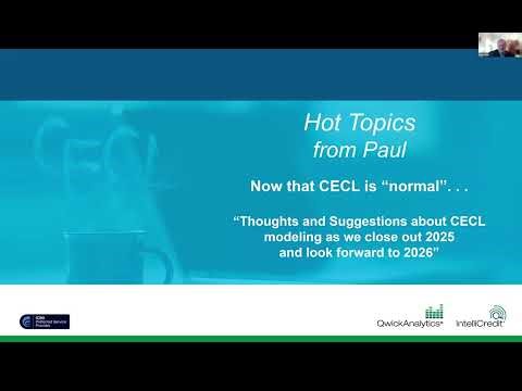 November 2025 - Bank CECL Coffee Talk