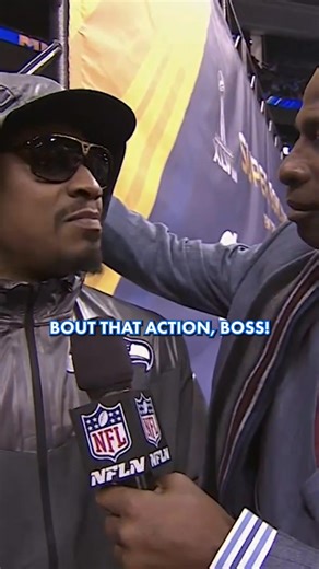 Super Bowl week always brings iconic moments, this interview from Marshawn Lynch is one of them 🗣️ SBLX Opening Night– Monday 8pm ET on @nflnetwork Stream on #NFLPlus Peacock | NFL