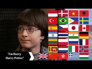 "I'm Harry, Harry Potter" in different languages, Harry Potter Multilanguages