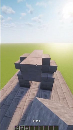 Build a T-Rex in 60 Seconds! 🦖 #MinecraftDino #BuildHack