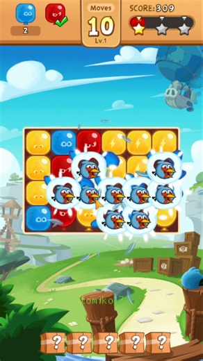 Angry Birds Blast - Level 1 #angrybirdsblast #angrybirds @AngryBirds