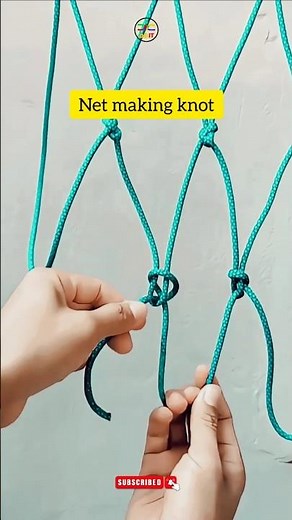 How to make net #shorts #net #knot #git #handmade