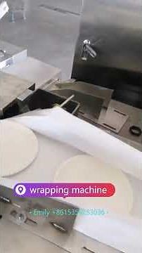 Paper plate tableware wrapping machine (paper plate wrapping and package machine )