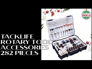 Tacklife Rotary Tool (Dremel) Accessories - 282 Pieces