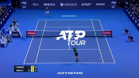 Djokovic makes it 101 career titles with dramatic Athens victory