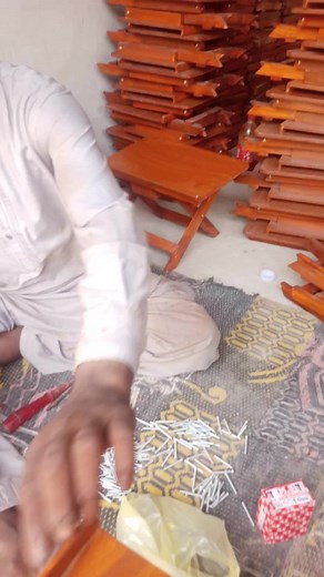 Building Folding Study Table. #viral #foryou