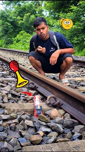 🚨 Who Left This Horn on the Train Track?! 😱