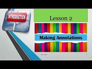 Grade 9 Q2 Week 2 Making Annotations