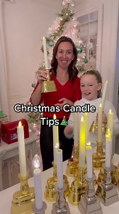 Candle tradition must-tries! You need this window hack 🕯️ #christmas #candles #holiday | At Home With Shannon
