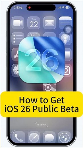 🔥How to Get iOS 26 Public Beta Now?!#fyp