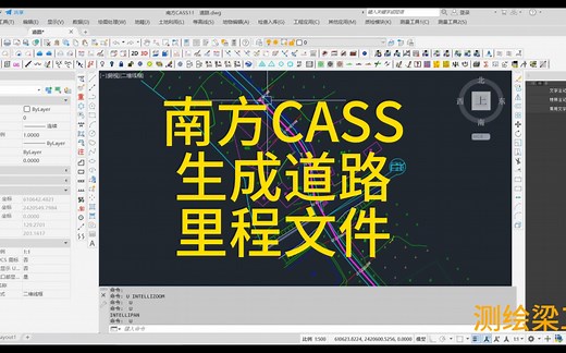 南方CASS生成道路里程文件