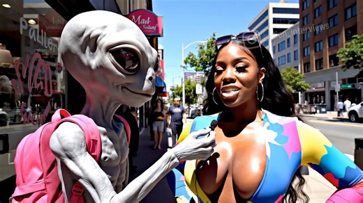 Alien Interviews | What's your favorite thing about aliens? #alien #veo3 #alieninterviews #aliensighting | Instagram