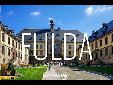 Discover Fulda: A City Rich in History and Charm, Germany 🇩🇪 Walking Tour 2023 | 4K 60fps HDR |