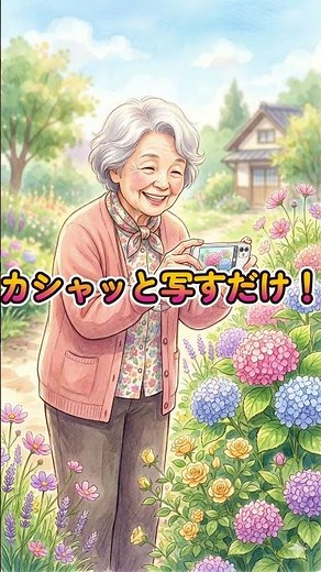 散歩でAIを活用！自分だけの植物図鑑に #生成ai #シニアライフ