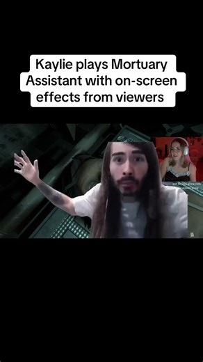 It lowkey scared me while editing #mortuaryassistant #twitch #streamer #moistcritikal #kaylie