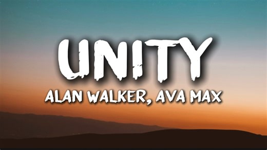 Alan Walker & Ava Max - Unity (Lyrics) #alanwalker #avamax #unity #lyrics #music #song | MusicLoudz