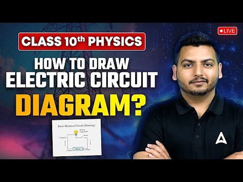 How to Draw Electric Circuit Diagram Class 10 | Class 10 Physics Chapter 3 | CBSE Board 2024