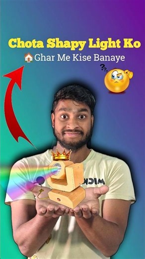 How To Make Mini🤏 Sharpy Light At Home 🏠💯 Part-4 #making #shortsviral #part4