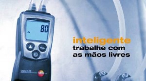 testo 510 - Instrumento de medição de pressão diferencial Saiba mais:...