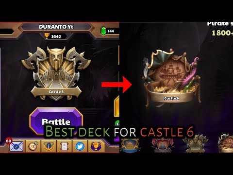 castle crush | best deck for castle 6 🤯 | part 1