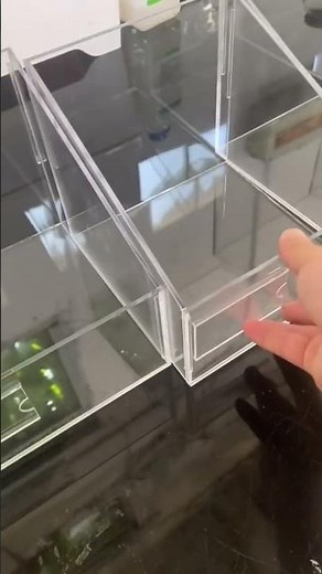 Acrylic clear storage boxes aren't just organizing tools