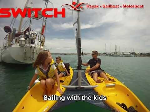 Switch - catamaran sailing kayaks