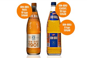 New limited edition Irn-Bru contains 19 teaspoons of sugar and costs £2 a pop