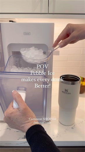 🍋 The way I have to have Pebble Ice in everything now! Comment SHOP to Get the new @gevi_household Pebble Ice Maker for $120 OFF right now and use Code MKIFNPCD0330 for an additional $30 off. |gifted| ◻️ How to shop! Comment SHOP to receive the link in DMs Click the link in my BIO to Shop my Amazon storefront or my LTK @lemonleafhomeinteriors Luxe for Less Interior Styling Home Decor Finds Neutral design Interior Styling Neutral Home Decor Warm Modern Home Interior Design tips Transitional Desi