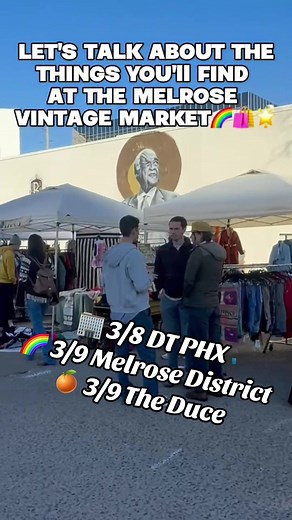 Explore the Exciting Melrose Vintage Market This Weekend
