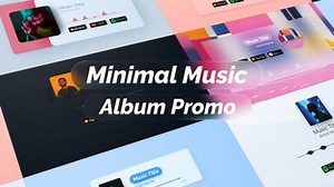 Minimal Music Album Promo (Widescreen Version) | Renderforest
