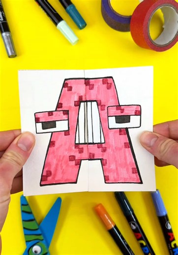 Alphabet Lore Paper Crafts for Creative Fun