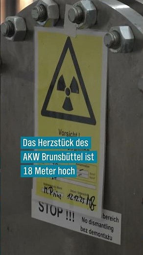 ☢️🏗️ So wird ein AKW abgebaut #shorts #reportage #atomkraft #energiewende