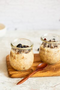 Samoa Cookie Overnight Oats - Vegan Richa